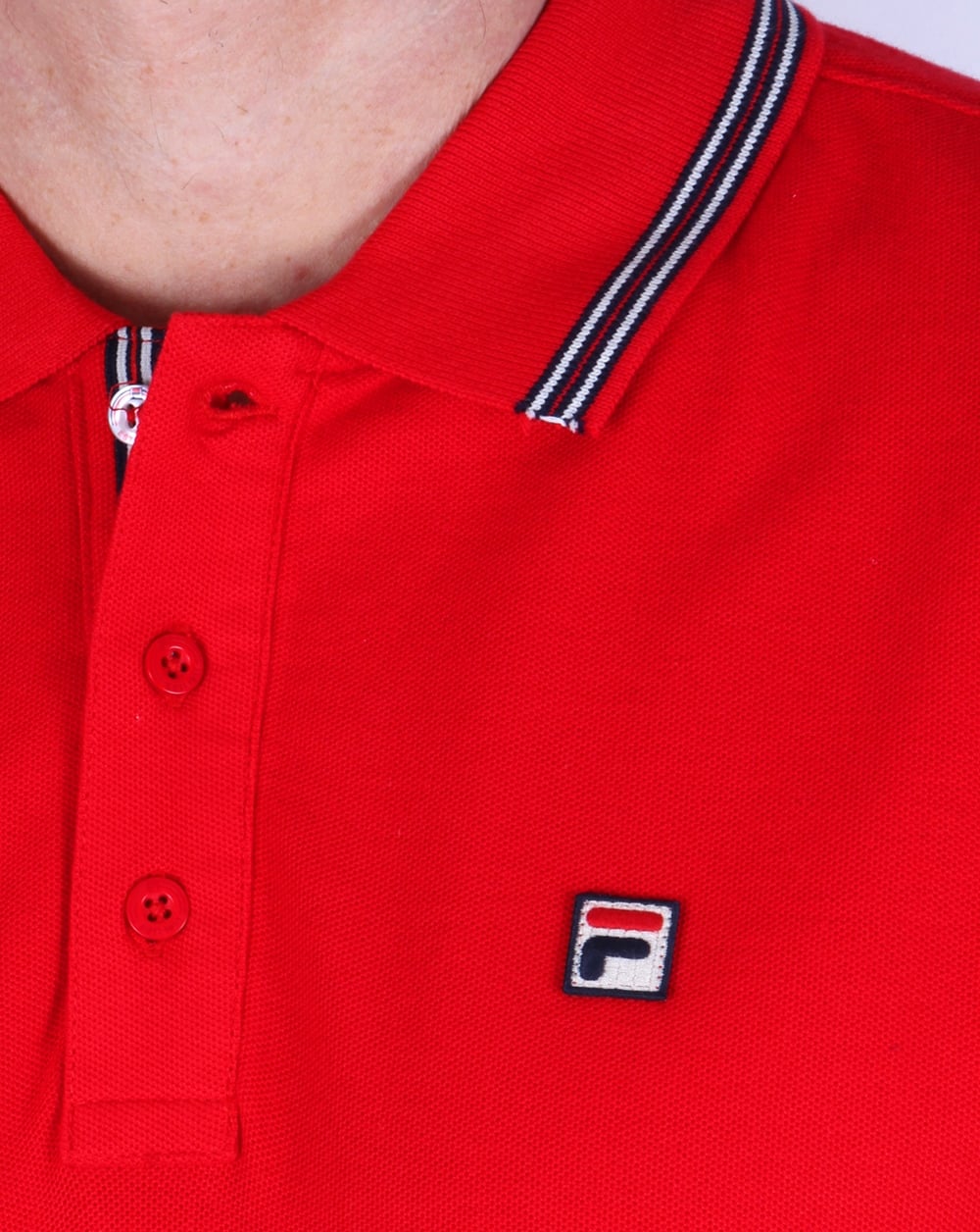 Fila Vintage Matcho 4 Polo Shirt Red