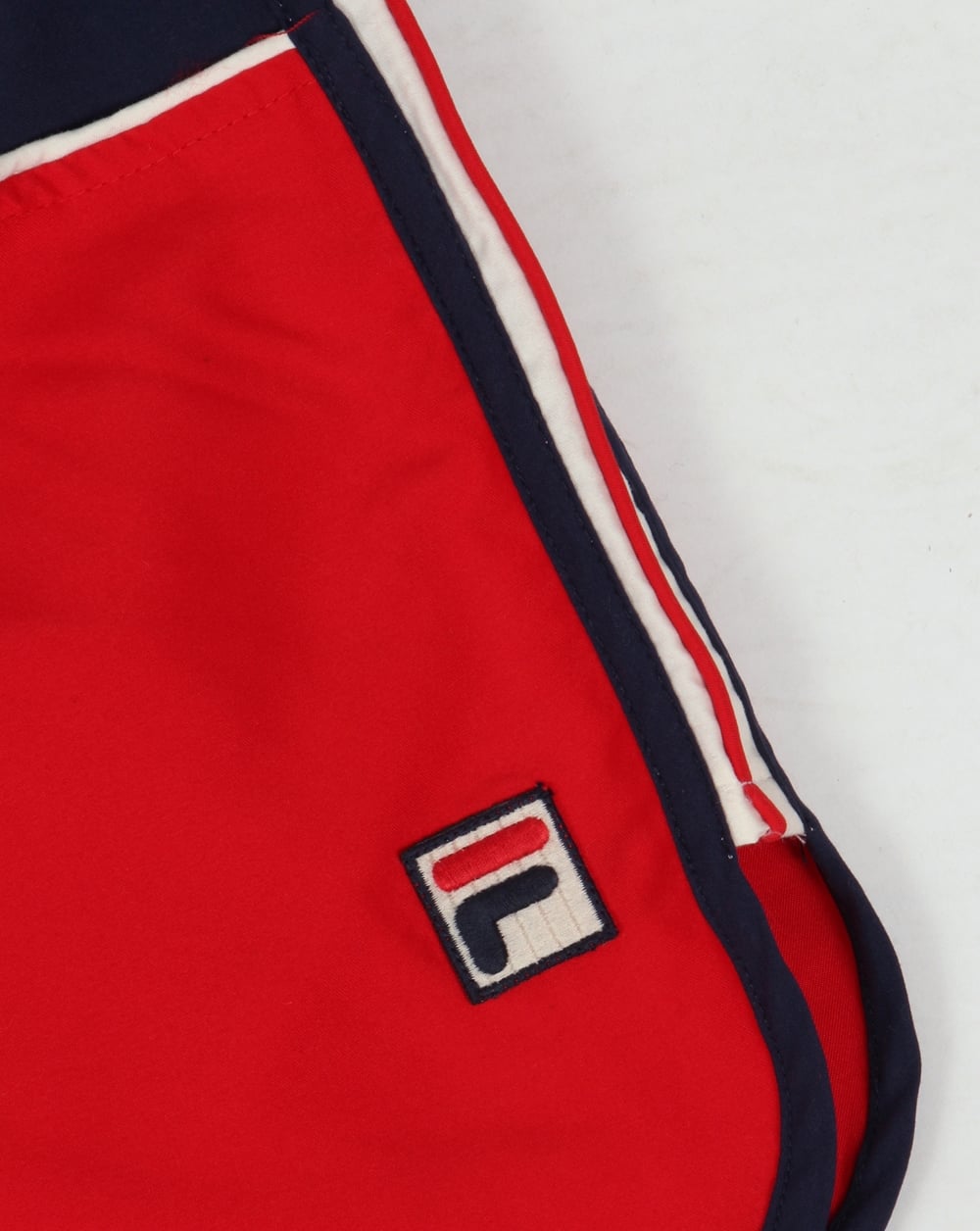 Fila Vintage Tomas Beach Swim Shorts Red