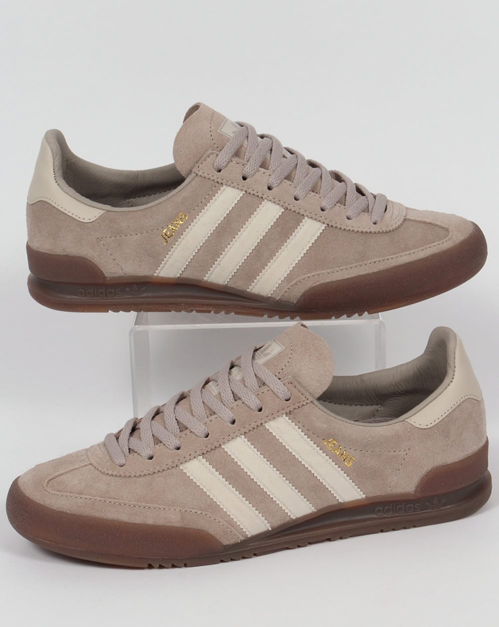 Adidas Jeans Trainers Stone Natural