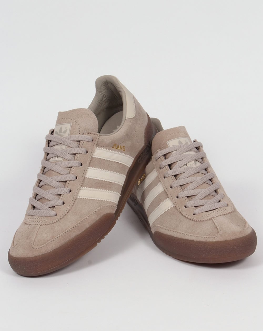 Adidas Jeans Trainers Stone Natural
