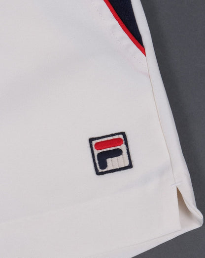 Fila Vintage High Tide 3 Shorts Gardenia/Navy/Red