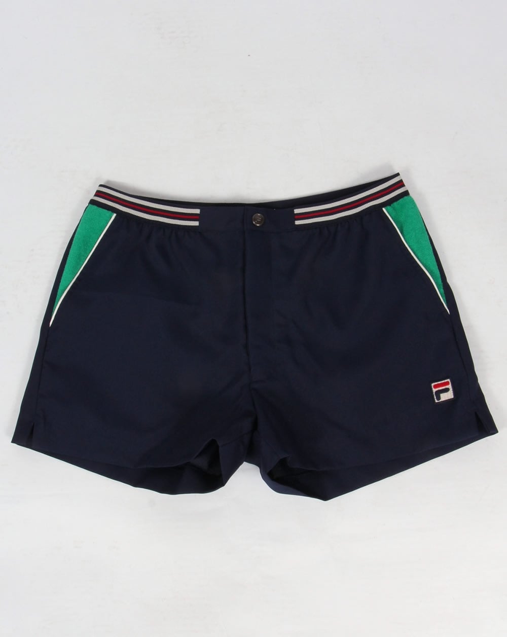 Fila Vintage High Tide 4 Shorts Navy/Green
