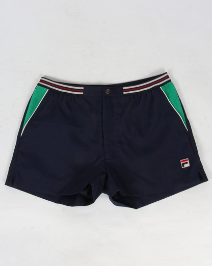 Fila Vintage High Tide 4 Shorts Navy/Green