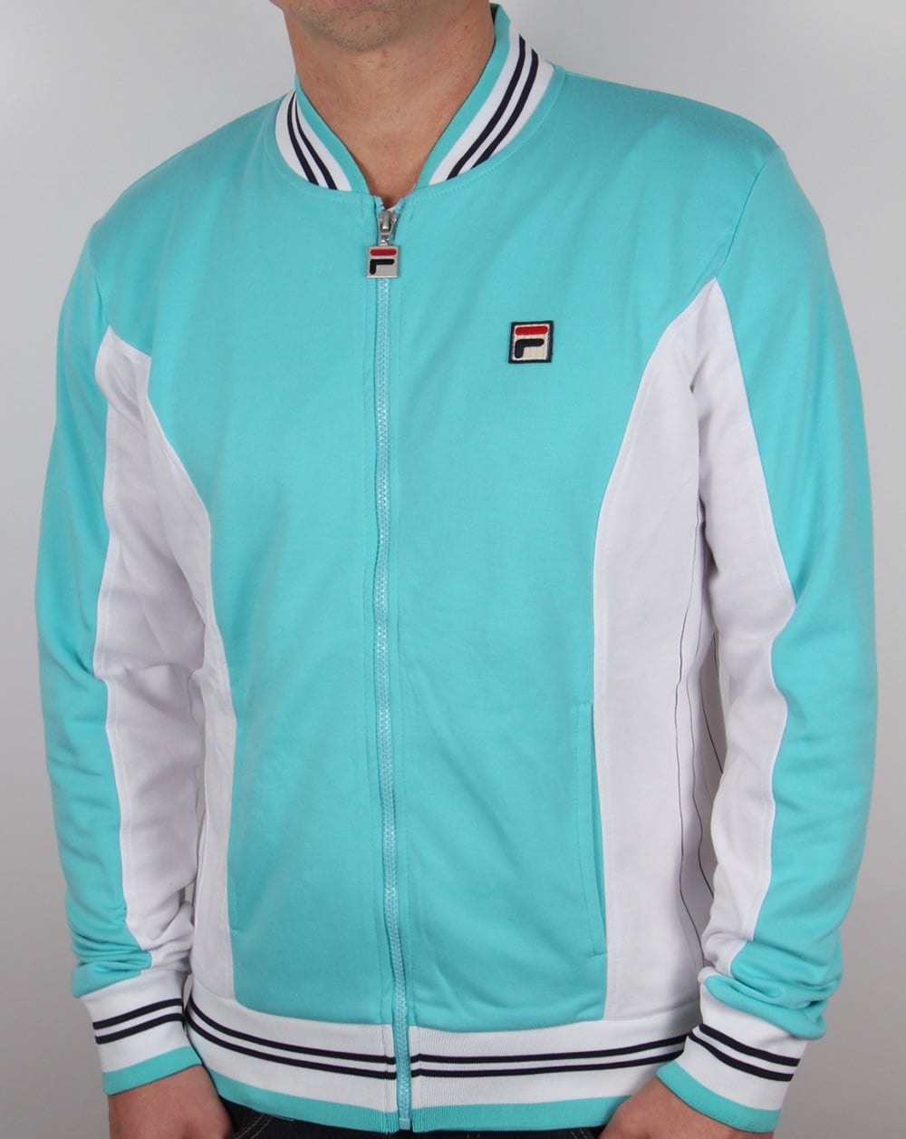 Fila Vintage Mk1 Settanta Track Top Fresh Blue