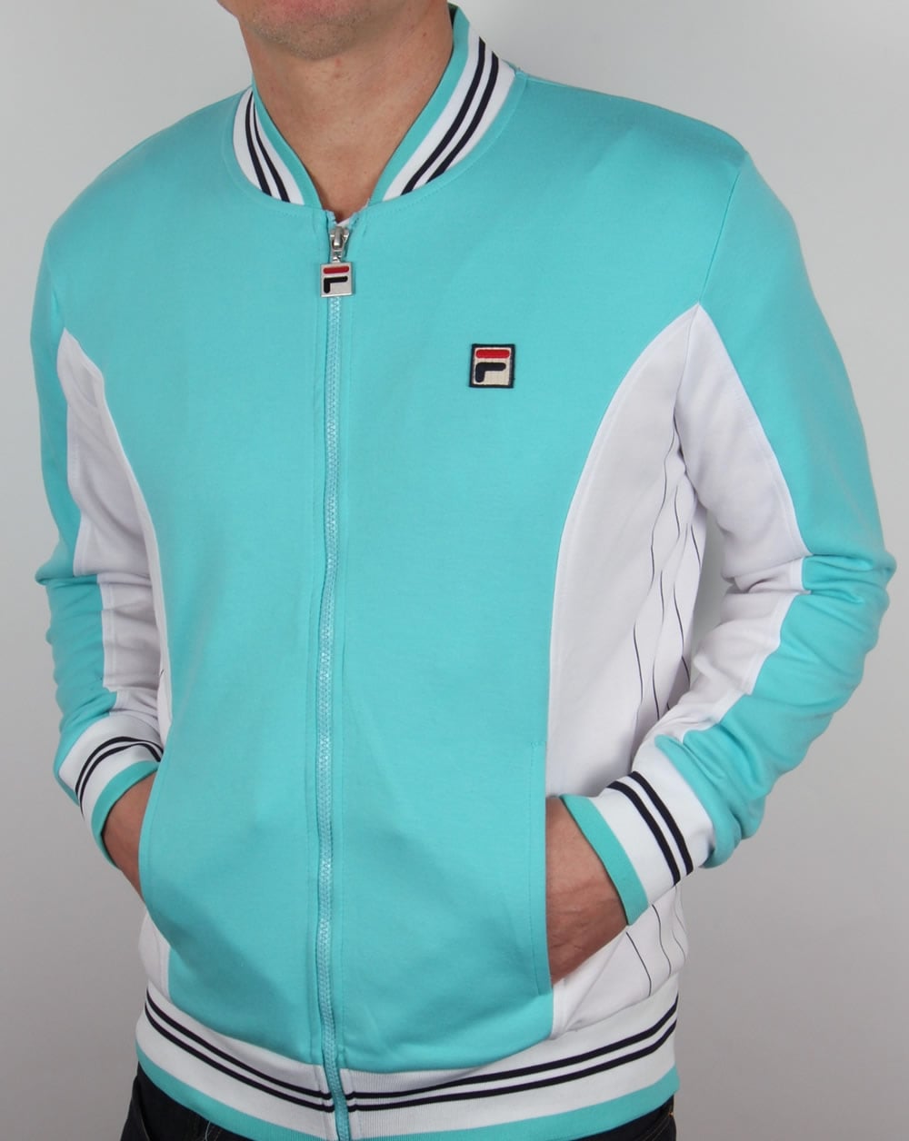Fila Vintage Mk1 Settanta Track Top Fresh Blue
