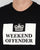 Weekend Offender Prison T Shirt Black