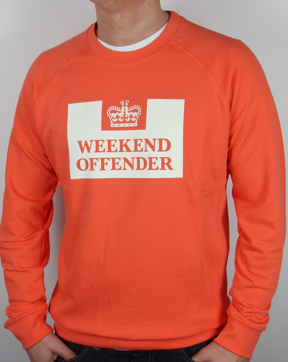 Weekend Offender Penitentiary Sweatshirt Coral