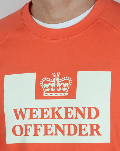 Weekend Offender Penitentiary Sweatshirt Coral