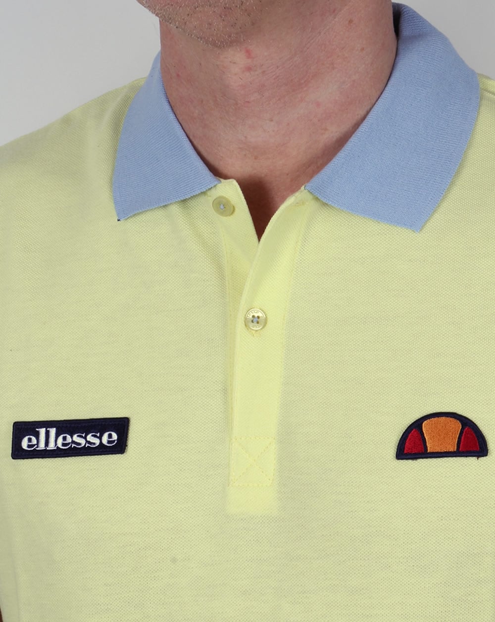 Ellesse Clarkes Citrus Lemon Polo Shirt - Legend Edition