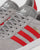 Adidas Gazelle Trainers Solid Grey/Red