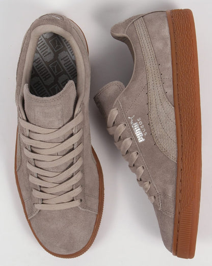 Puma Suede Citi Trainers Stone