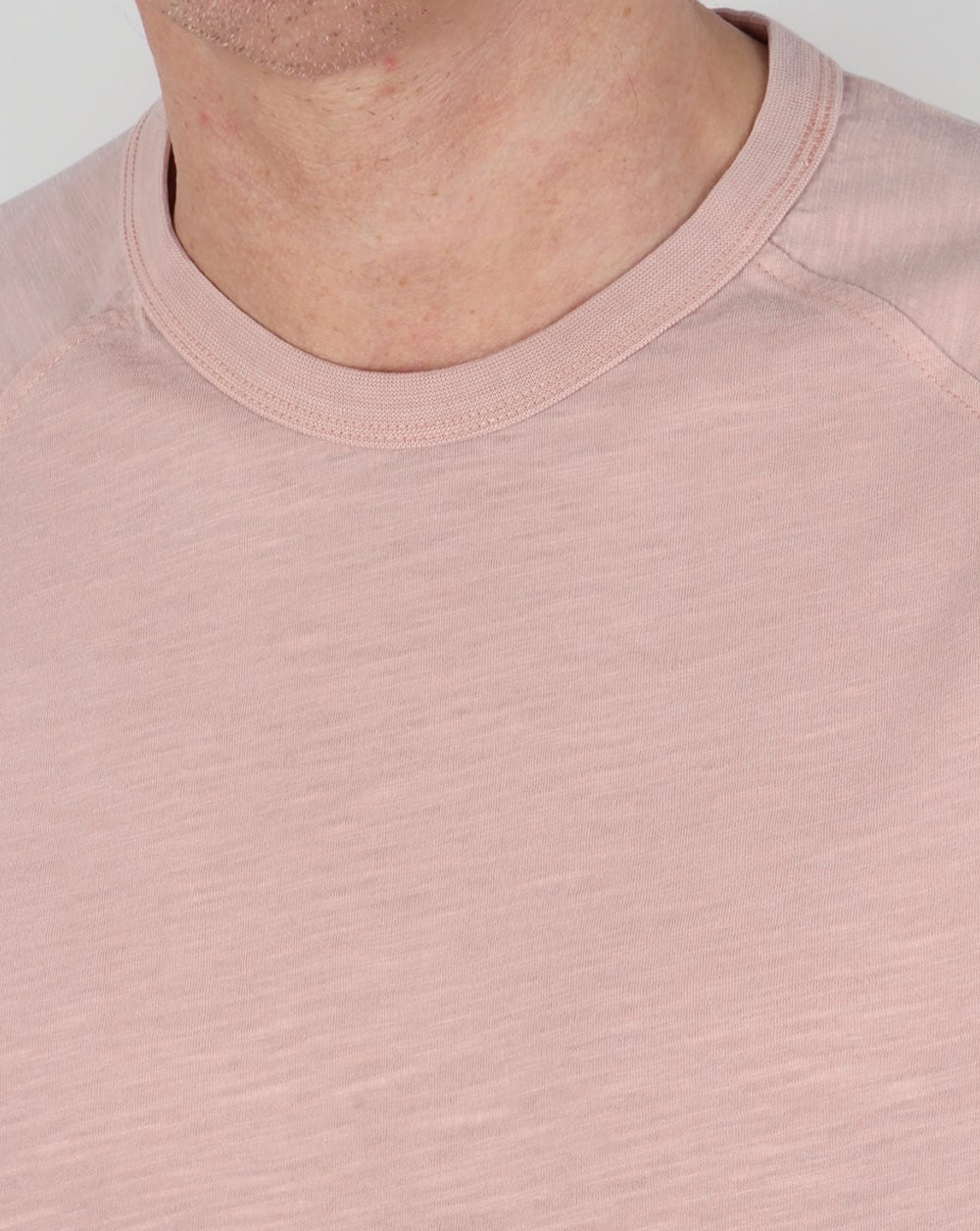 Ymc Television Raglan T Shirt Pink