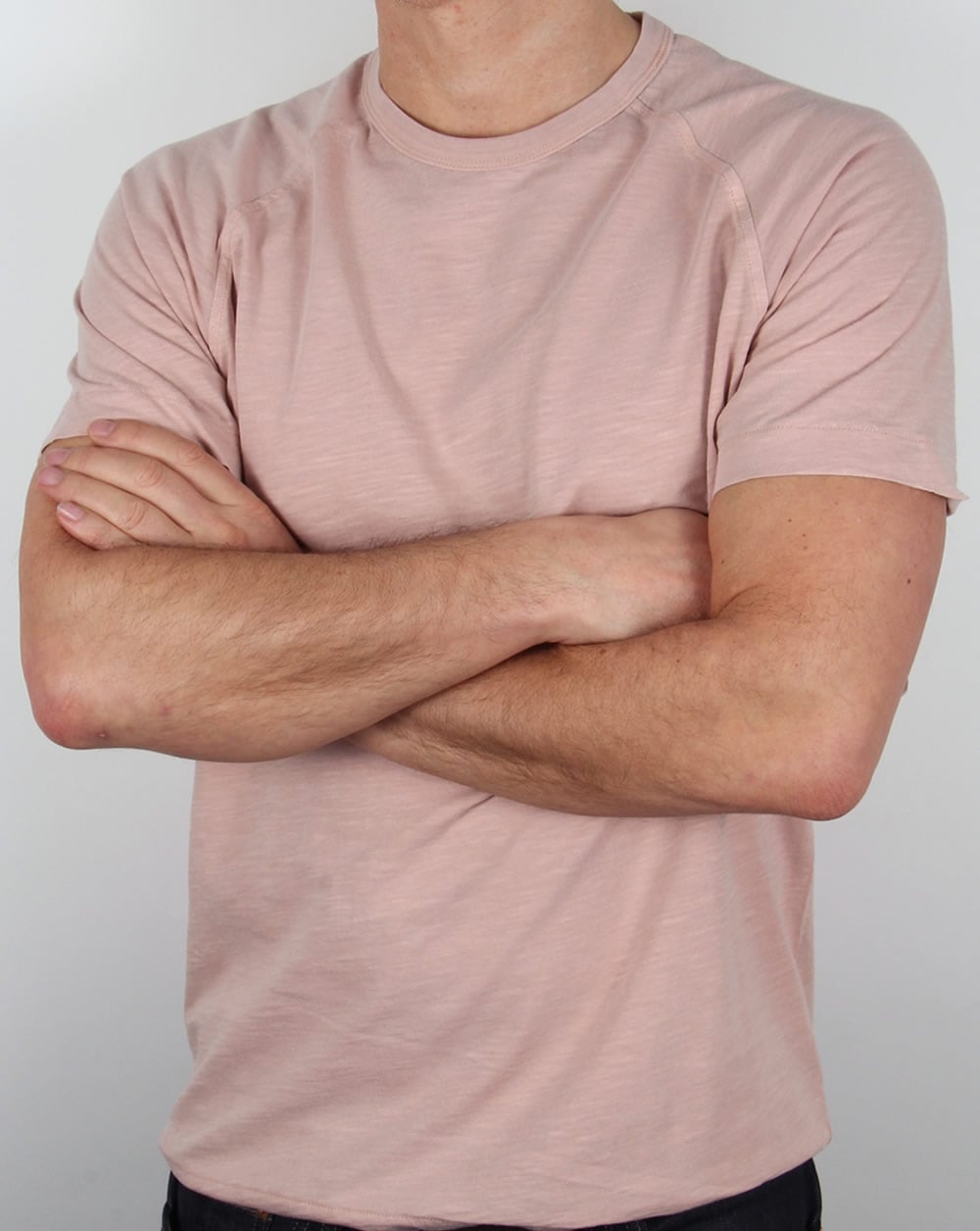 Ymc Television Raglan T Shirt Pink