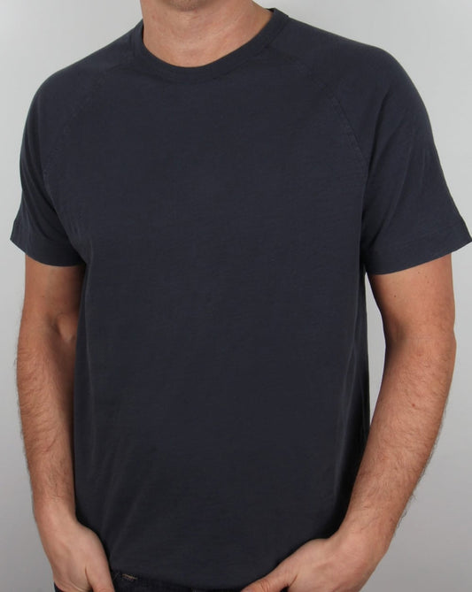 Ymc Television Raglan T Shirt Navy
