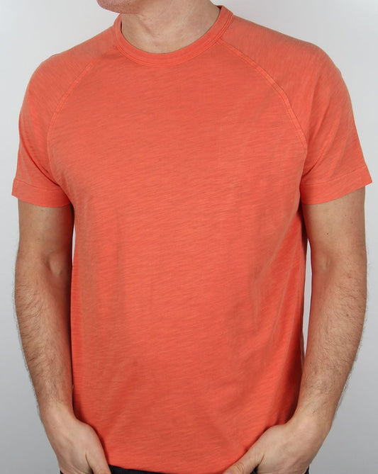Ymc Television Raglan T Shirt Orange