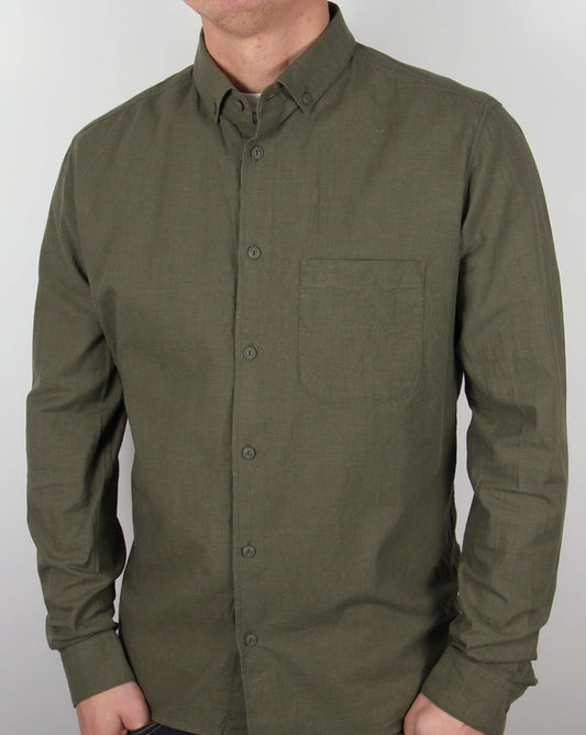 Ymc Jan & Dean Shirt Green