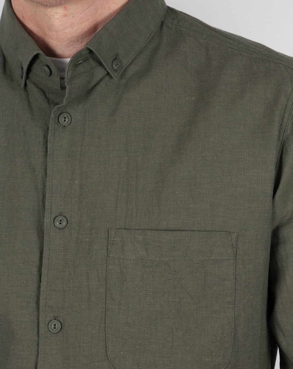 Ymc Jan & Dean Shirt Green