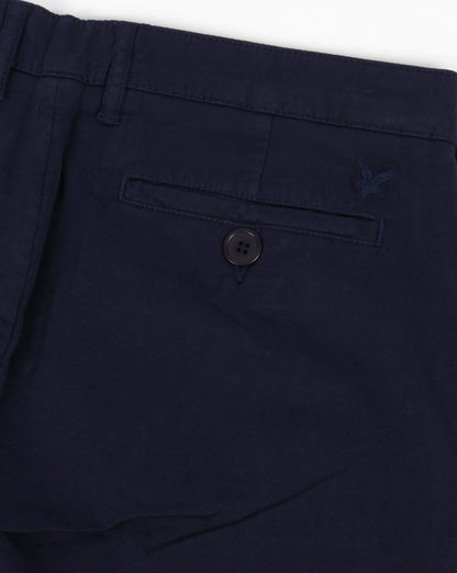 Lyle And Scott Garment Dye Shorts Navy