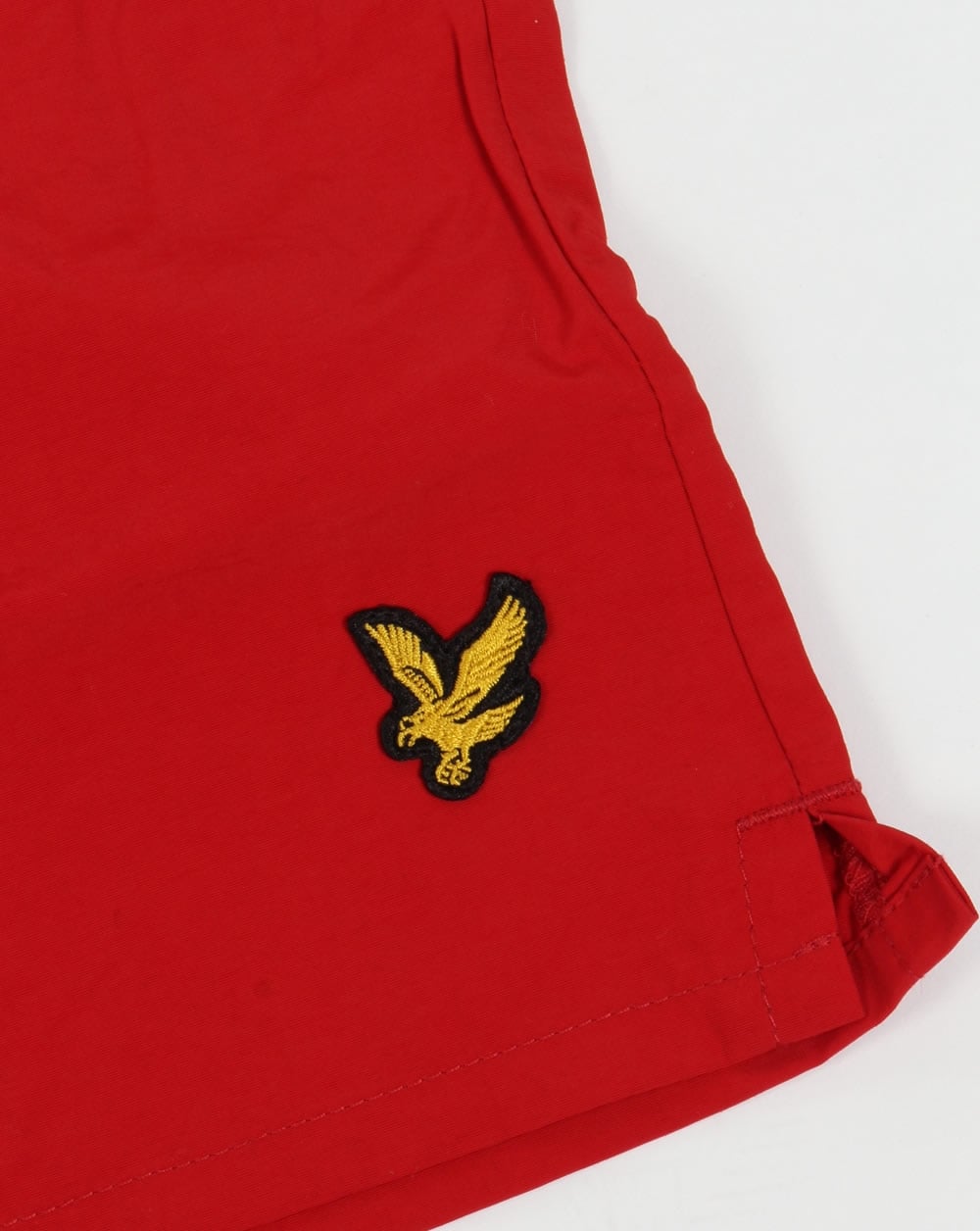 Lyle And Scott Plain Swim Shorts Racing Red