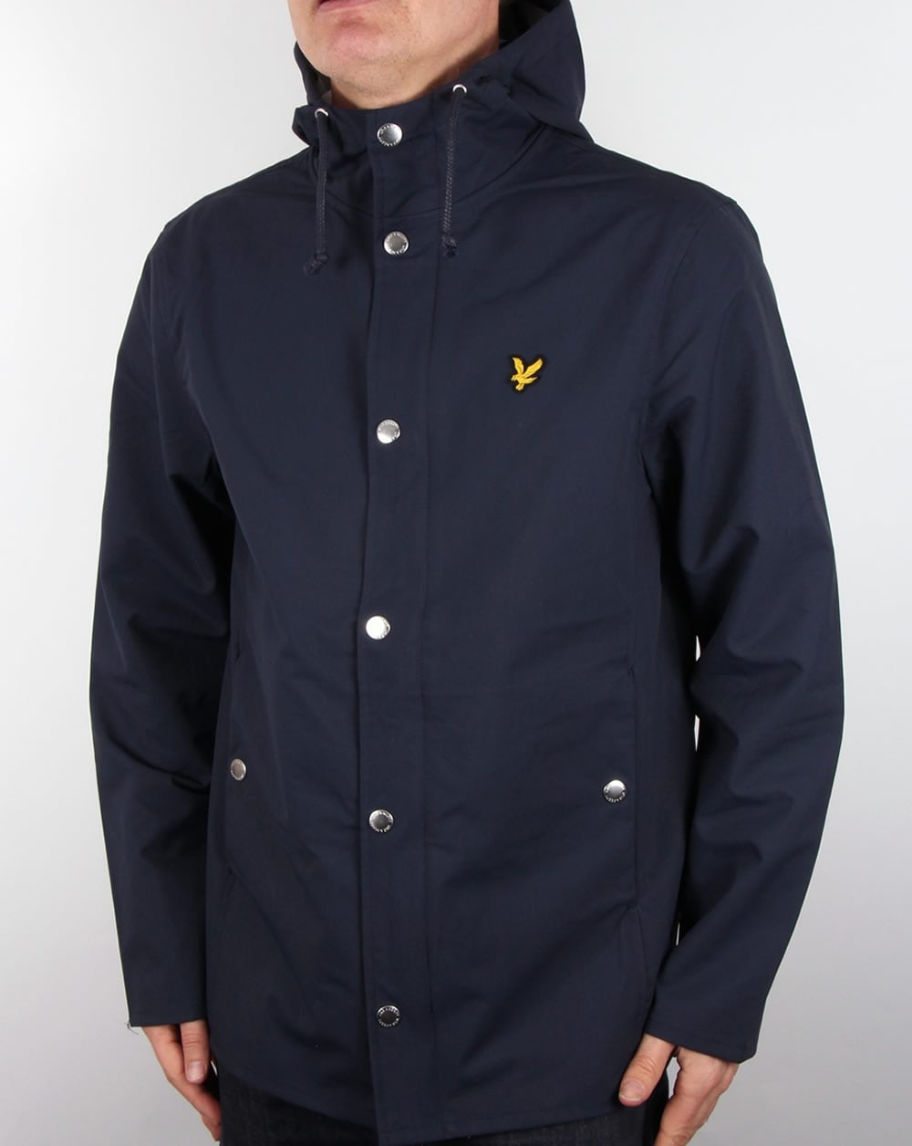 Lyle And Scott Navy Raincoat