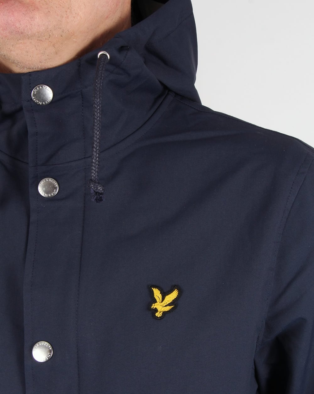 Lyle And Scott Navy Raincoat