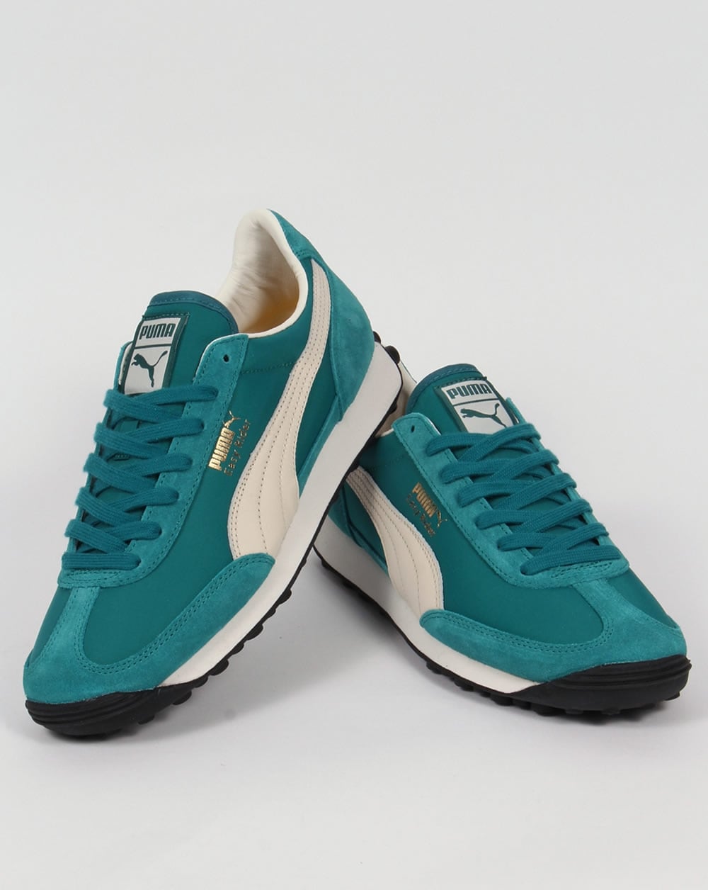 Puma Easy Rider VTG Trainers Harbour Blue/White