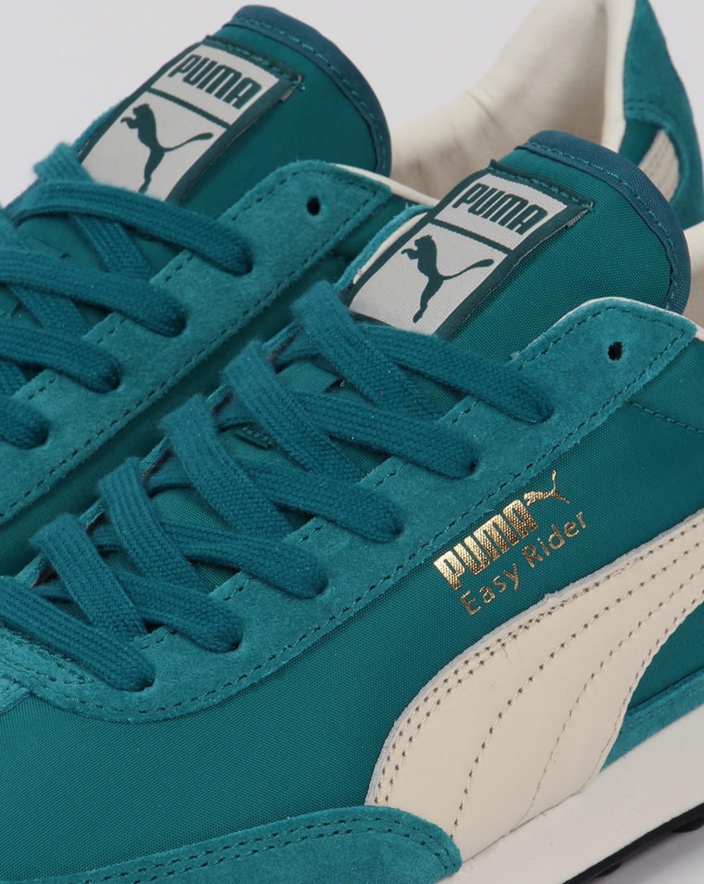Puma Easy Rider VTG Trainers Harbour Blue/White
