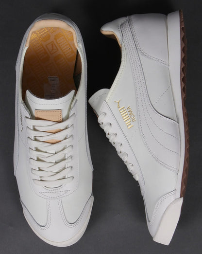 Puma Roma OG Leather Trainers Natural White