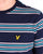 Lyle And Scott Stripe T Shirt Navy