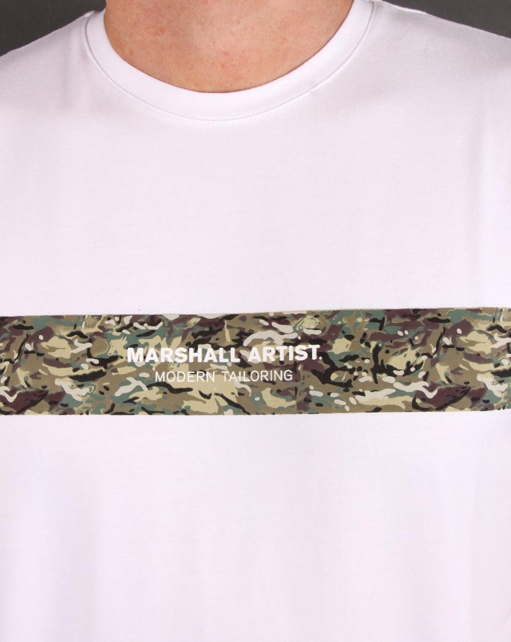 Marshall Artist Mtc Fiore Graphic T Shirt White