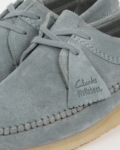 Clarks Originals Weaver Shoes Blue Grey