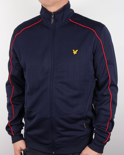 Lyle And Scott Active Bannister Track Jacket Navy