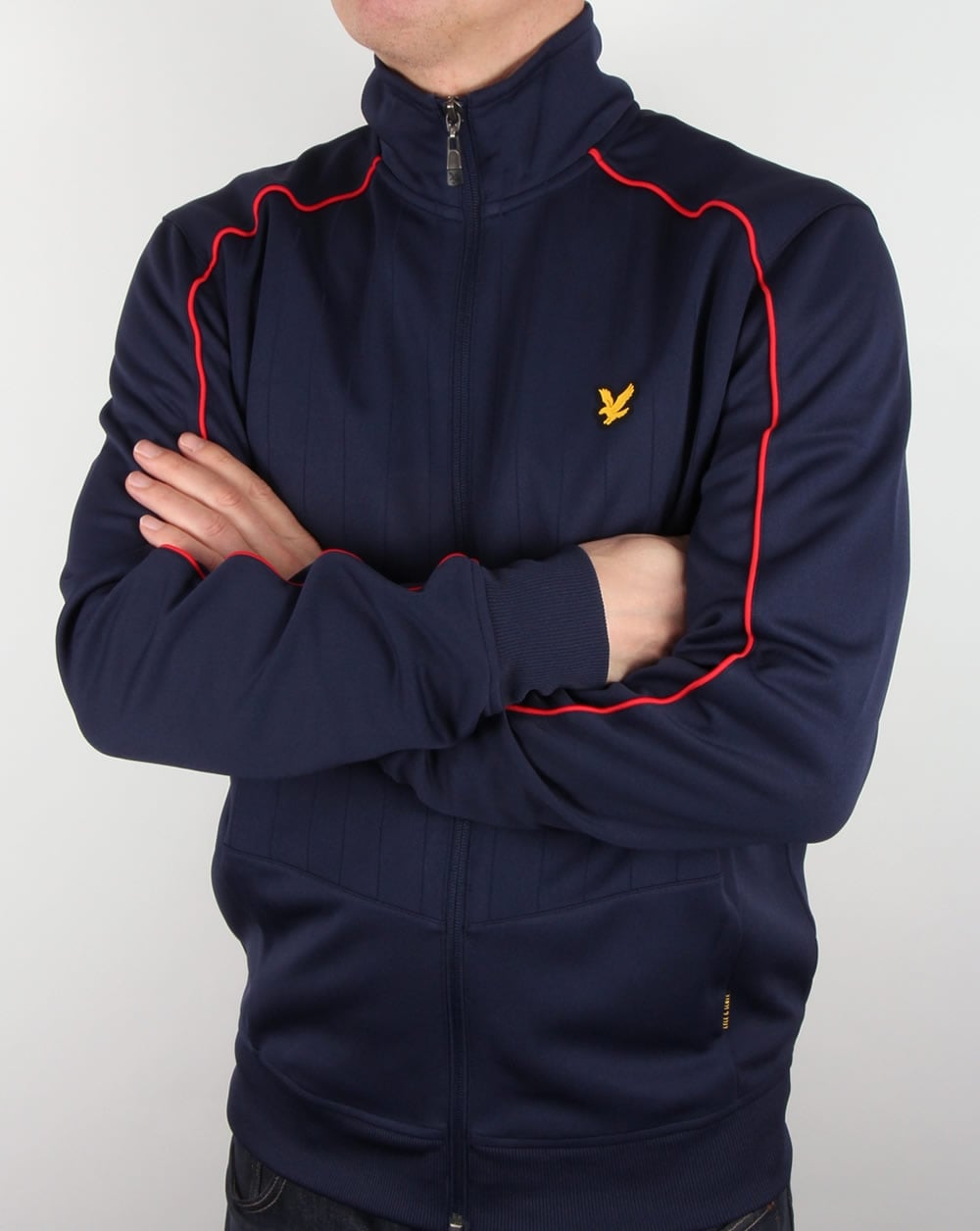 Lyle And Scott Active Bannister Track Jacket Navy