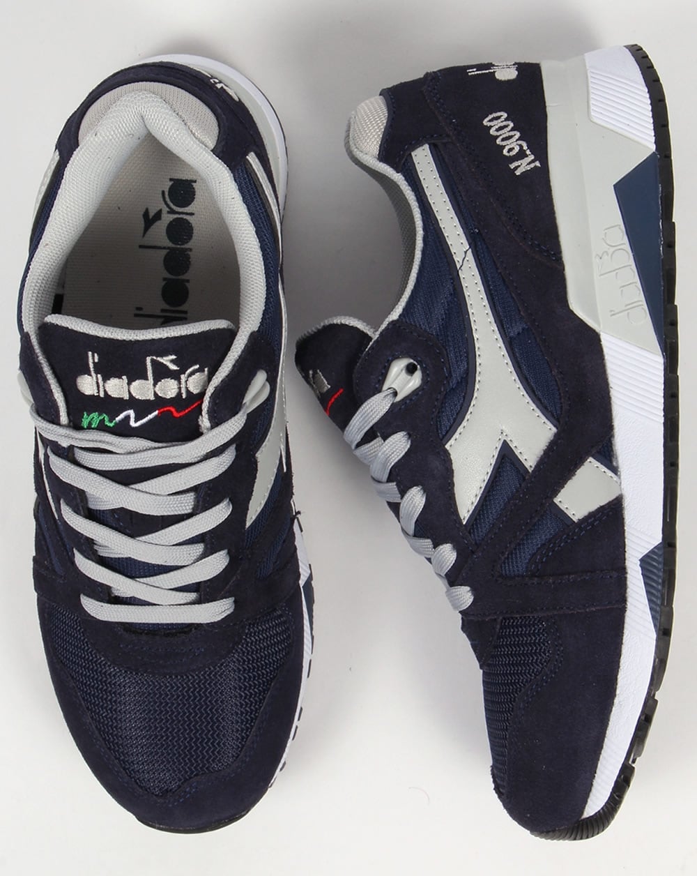 Diadora N9000 NYL Trainers Navy/High Rise