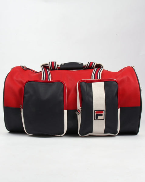 Fila Vintage Astorre Weekender Bag Navy