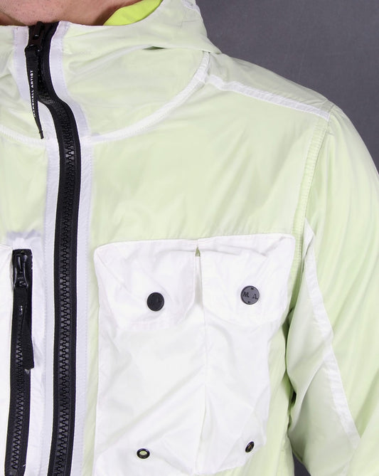 Marshall Artist Marshall Artist Multi Pocket Overlay Jacket White/Sulphur