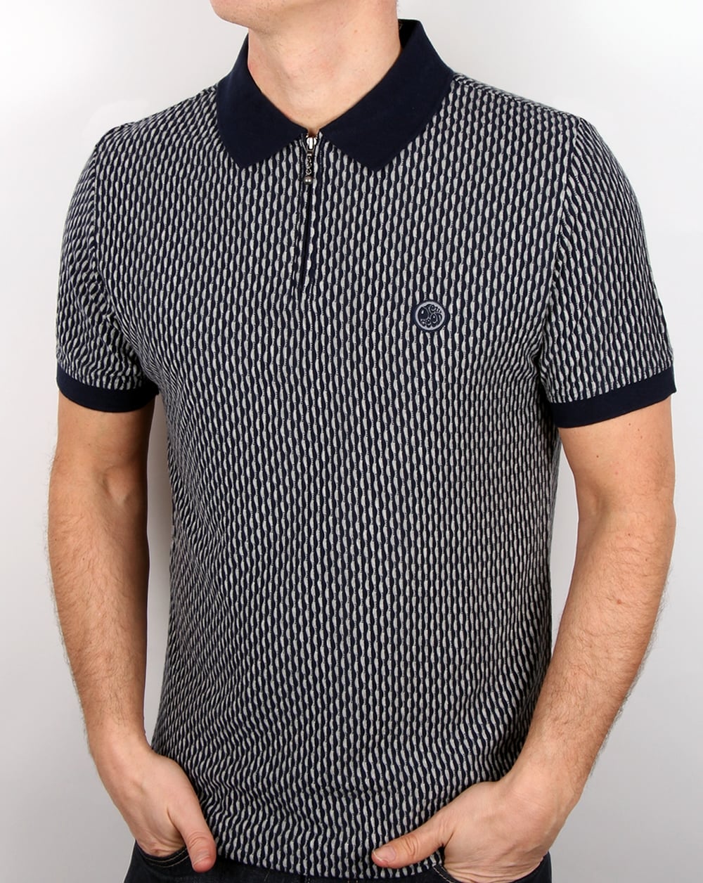 Pretty Green Saunton Polo Shirt Navy
