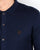 Pretty Green Mandeville Knitted Shirt Navy