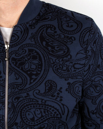 Pretty Green Naseby Track Top Navy