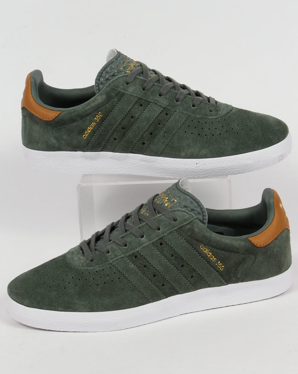 Adidas 350 Trainers DK Olive
