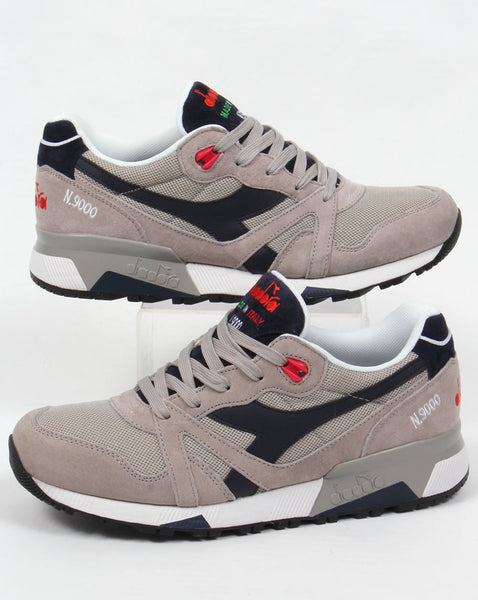 Diadora N9000 Italia Trainers Blue Nights/Paloma Grey