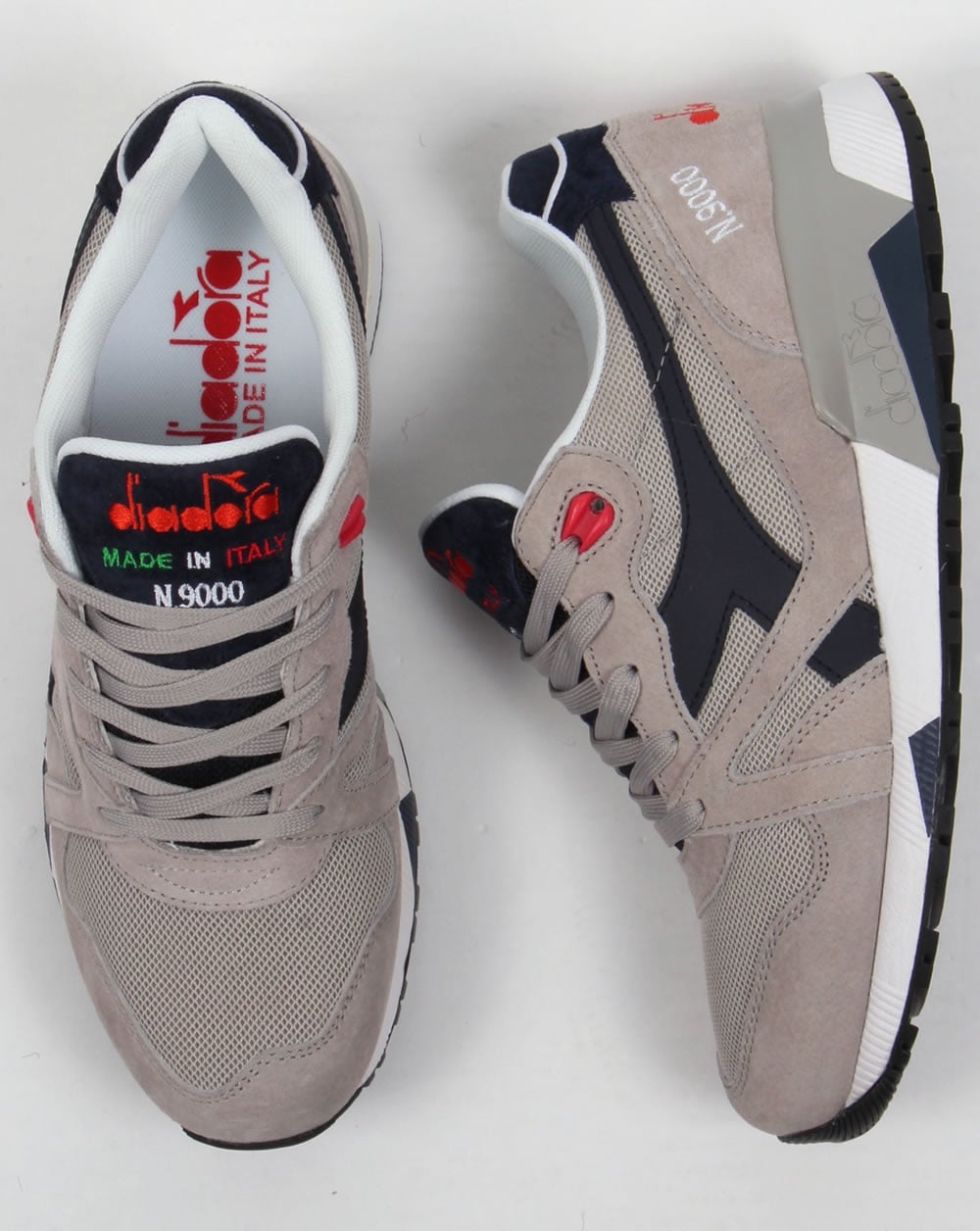 Diadora N9000 Italia Trainers Blue Nights/Paloma Grey