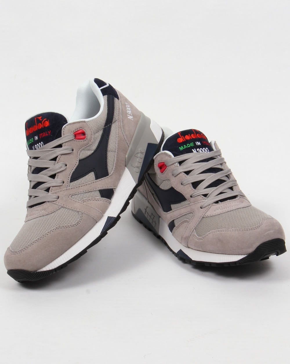 Diadora N9000 Italia Trainers Blue Nights/Paloma Grey