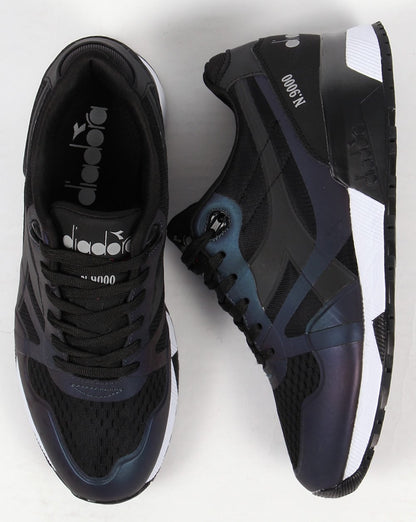 Diadora N9000 MM Hologram Trainers Black