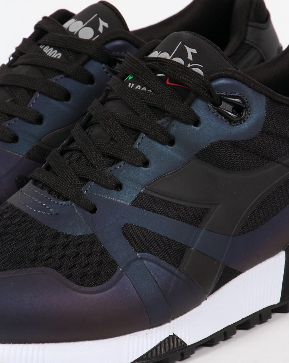Diadora N9000 MM Hologram Trainers Black