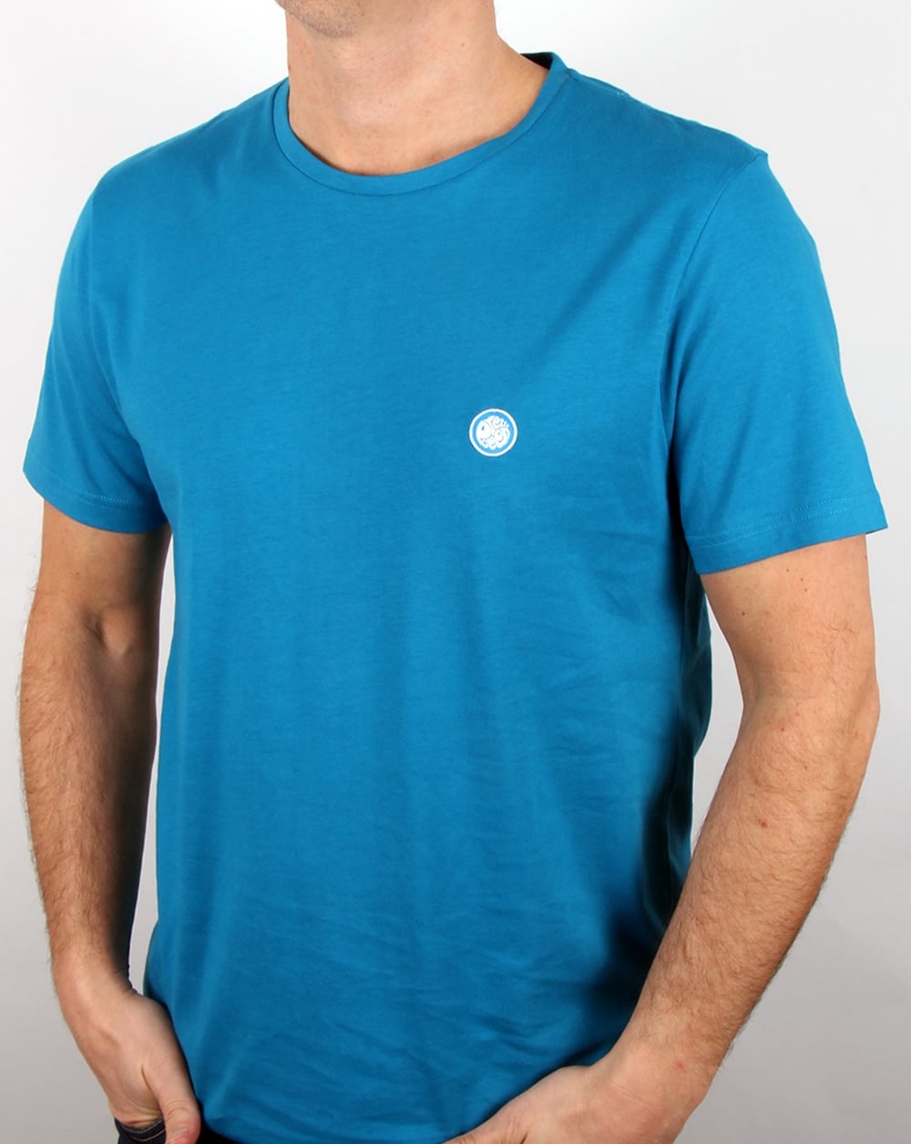 Pretty Green Crew Neck Tee Turquoise
