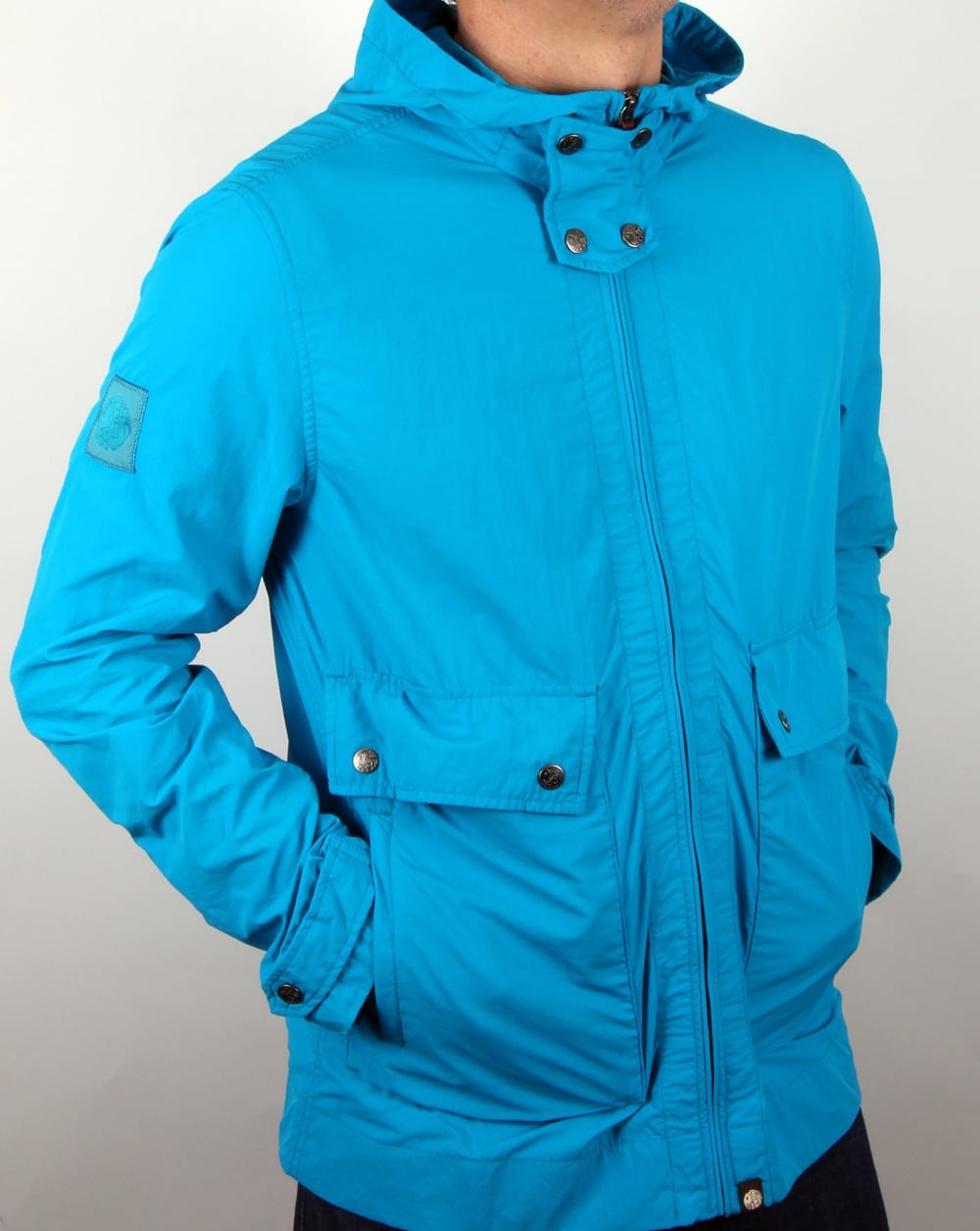 Pretty Green Glenbeck Jacket Turquoise