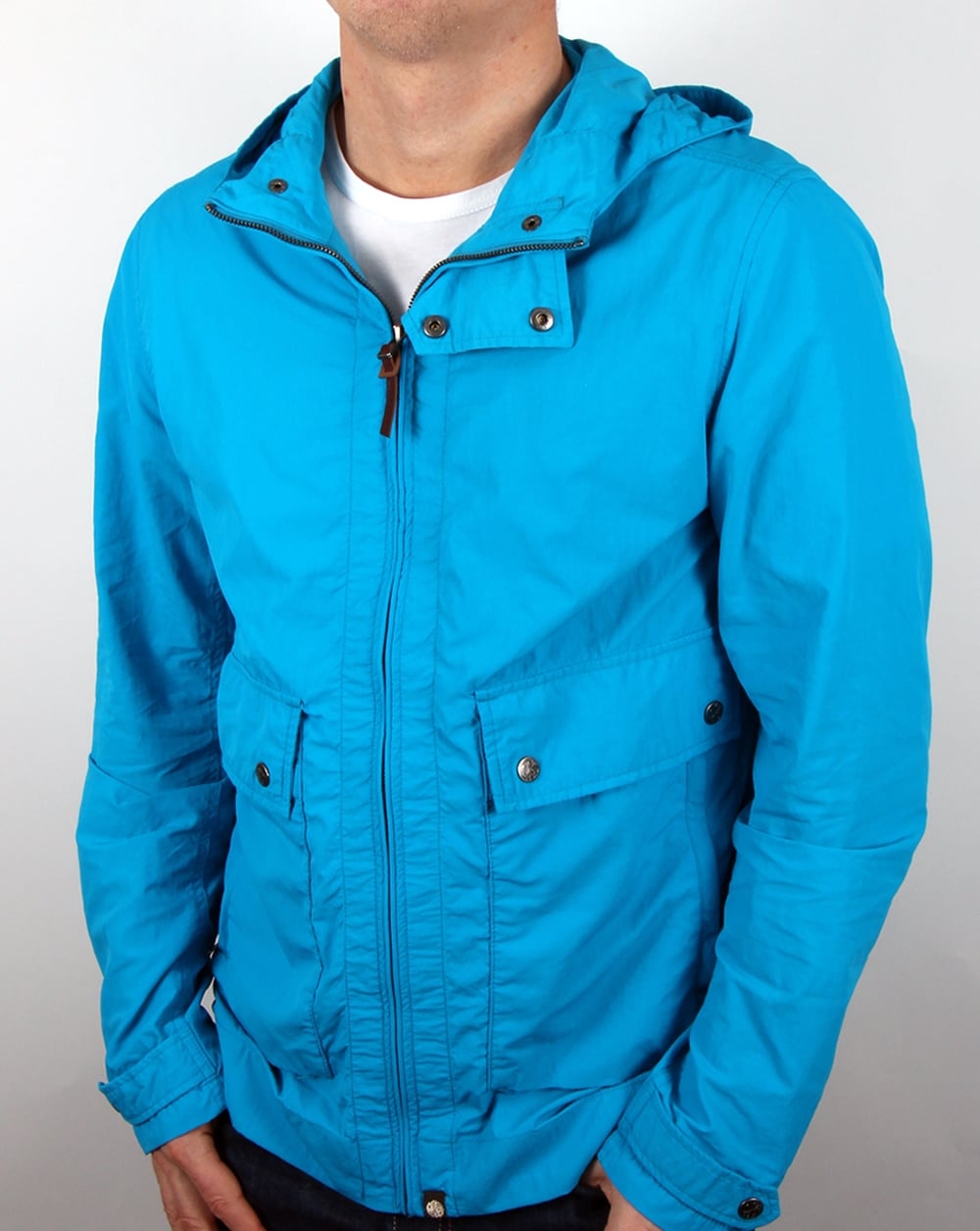 Pretty Green Glenbeck Jacket Turquoise