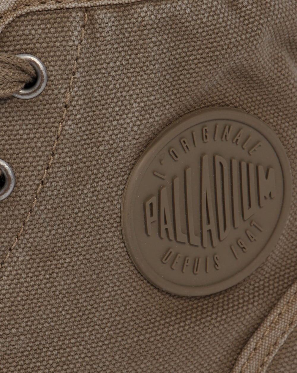 Palladium Pampa Hi Boot Dark Khaki/Silver Birch