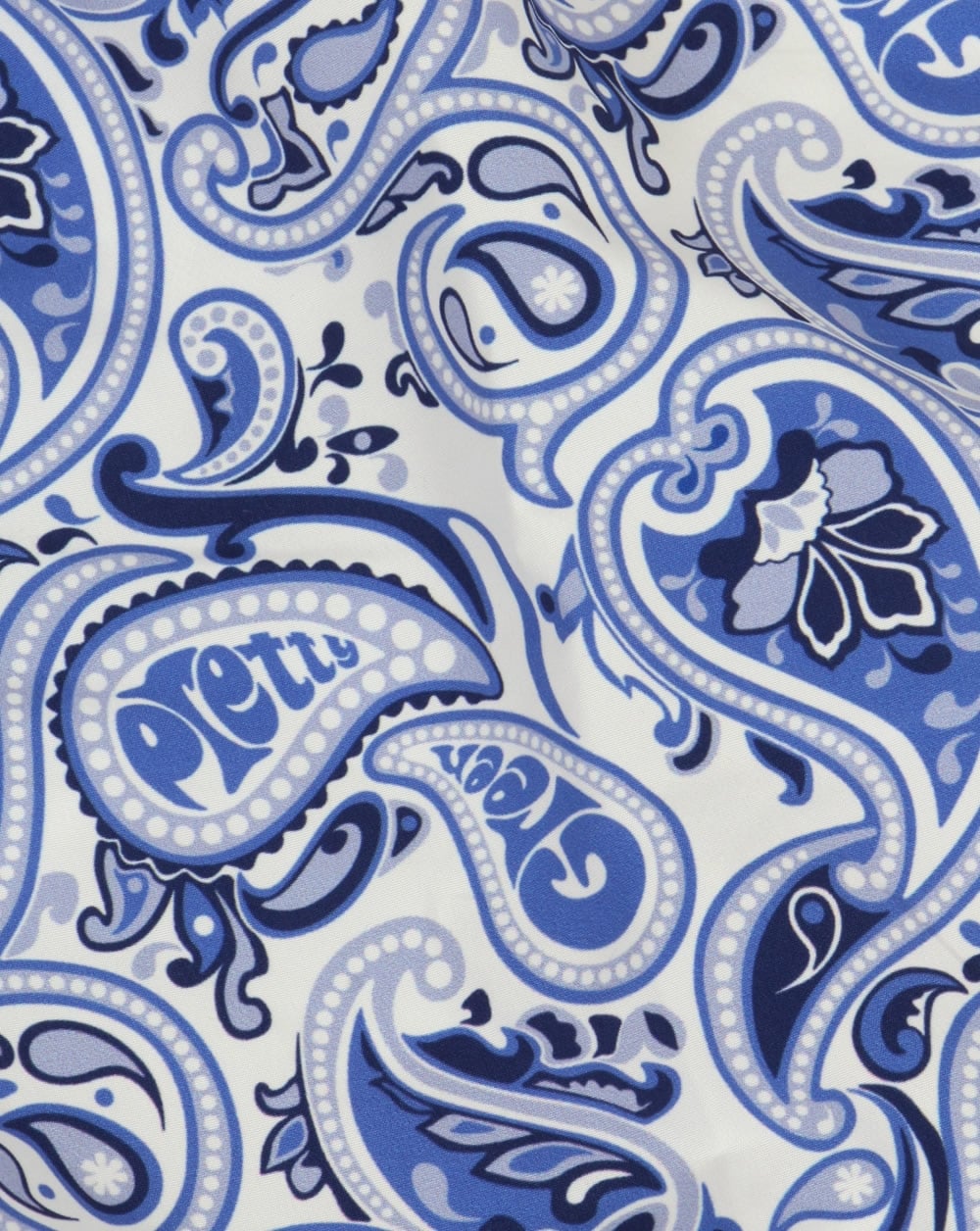 Pretty Green Caversham Paisley Shorts Blue